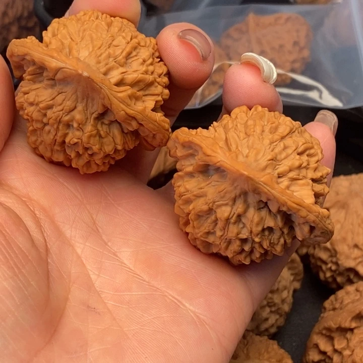 可***乐文玩核桃把件官帽