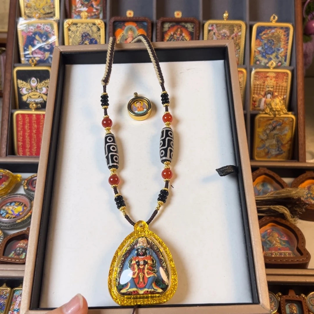 吊坠招***宝装裱画立体擦擦扎吉拉姆