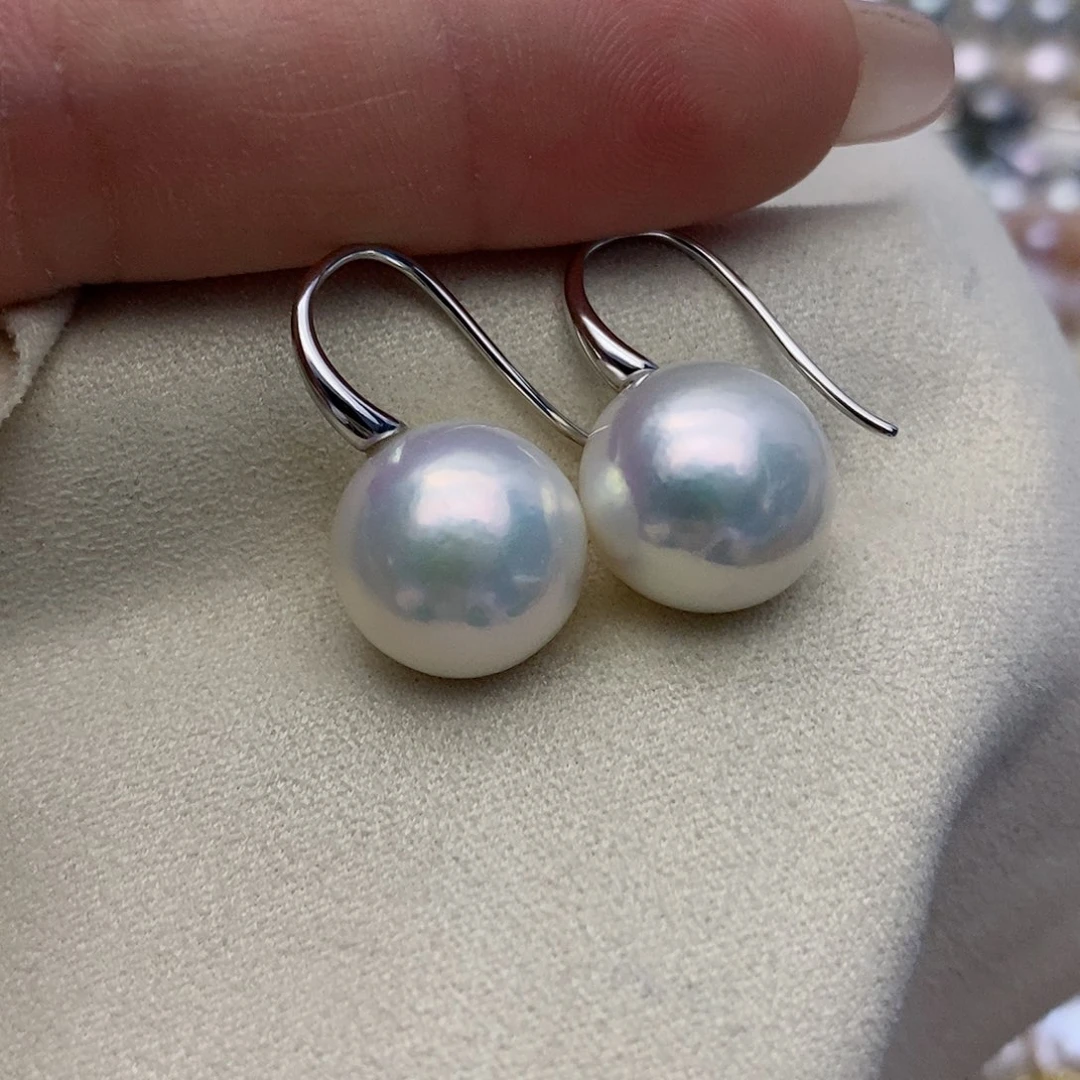 【闪购商品】银S925镶嵌淡水珍珠耳饰