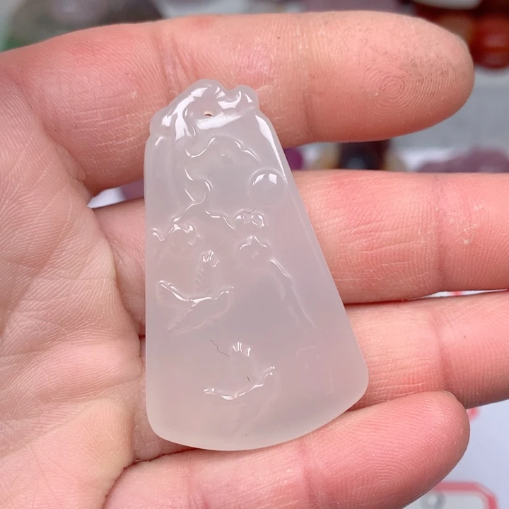 玛瑙/玉髓颈饰未镶嵌蓝****饰