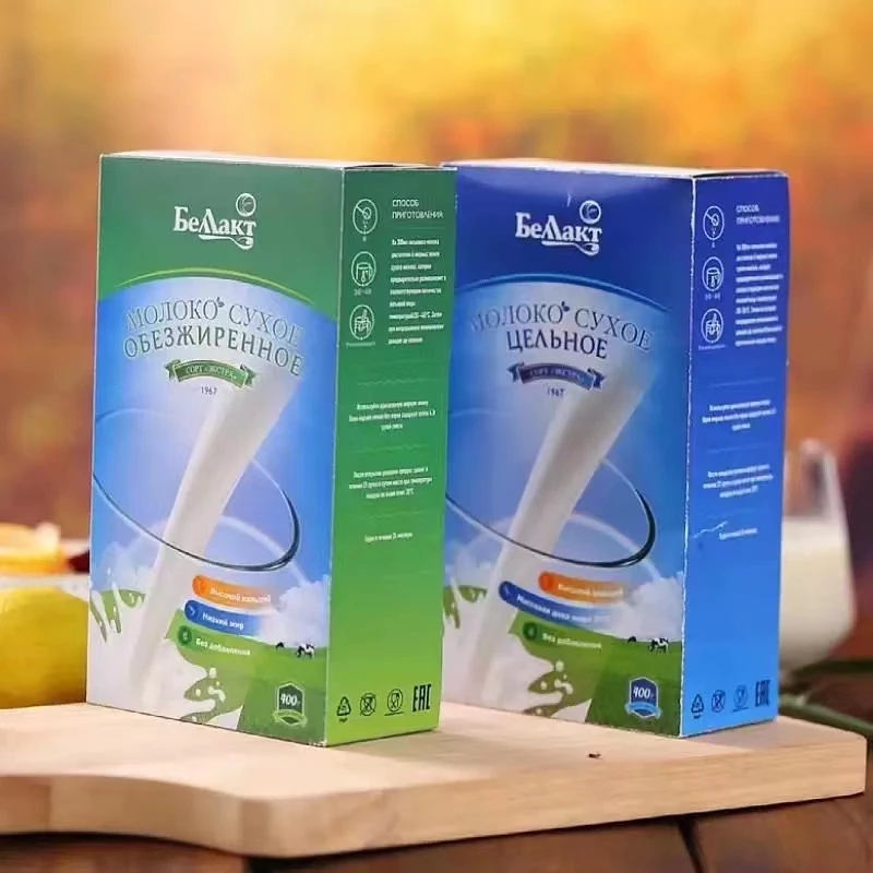 【峰哥专属】白俄罗斯原装进口高钙无蔗糖全脂脱脂牛奶粉400克