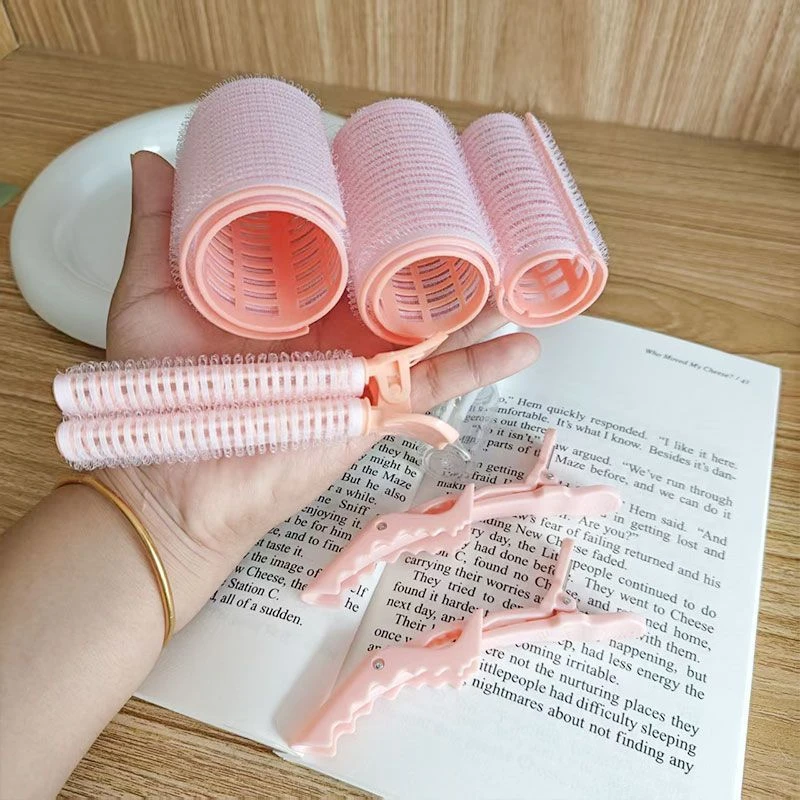 新款卷发筒自粘刘海卷筒全套学生八字空气刘海卷发神器发根蓬松夹