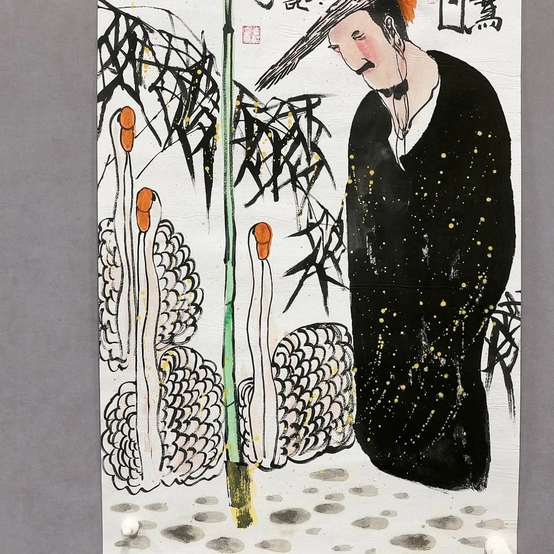 国画国画纯手绘作品请放心去藏