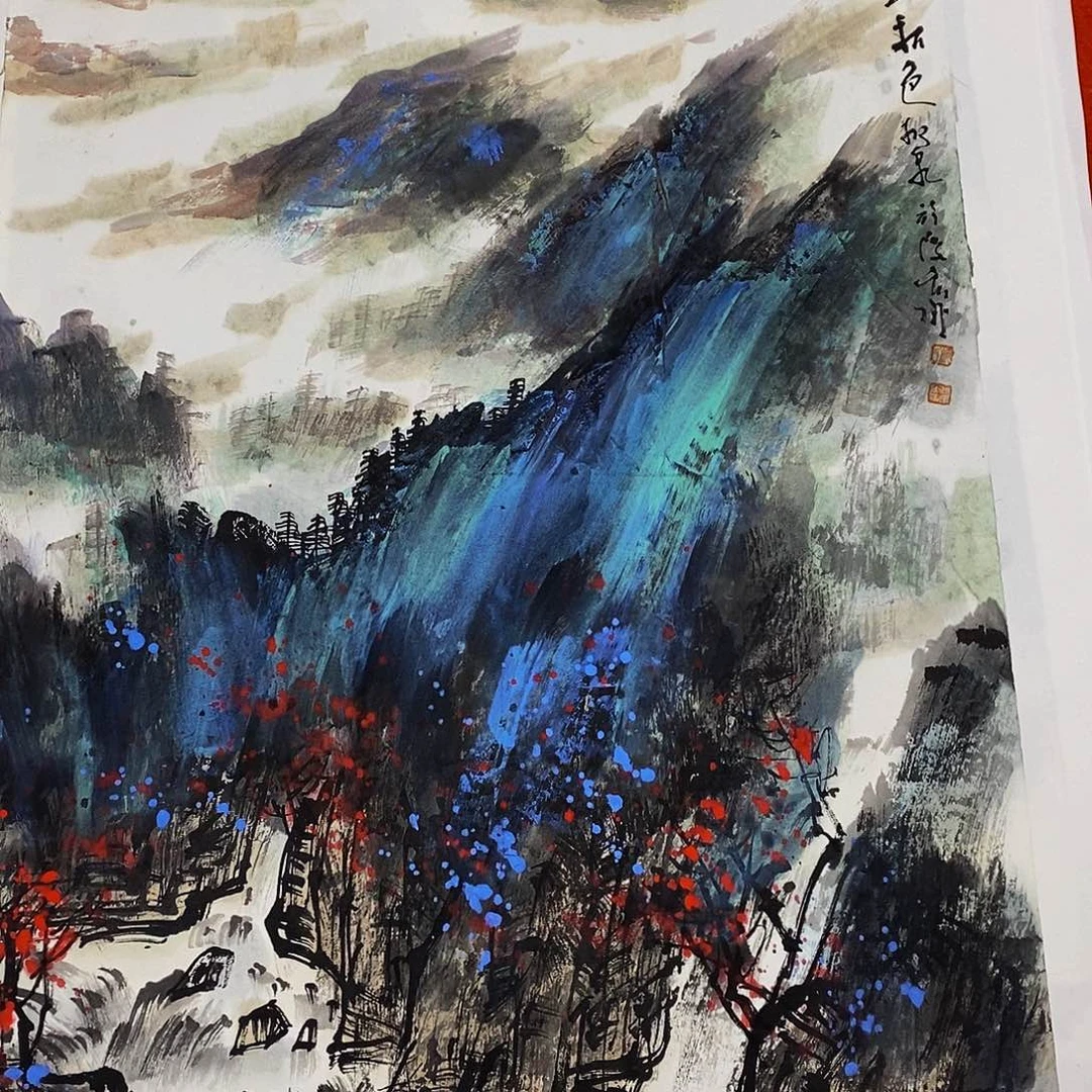 国画南湖大道南北三