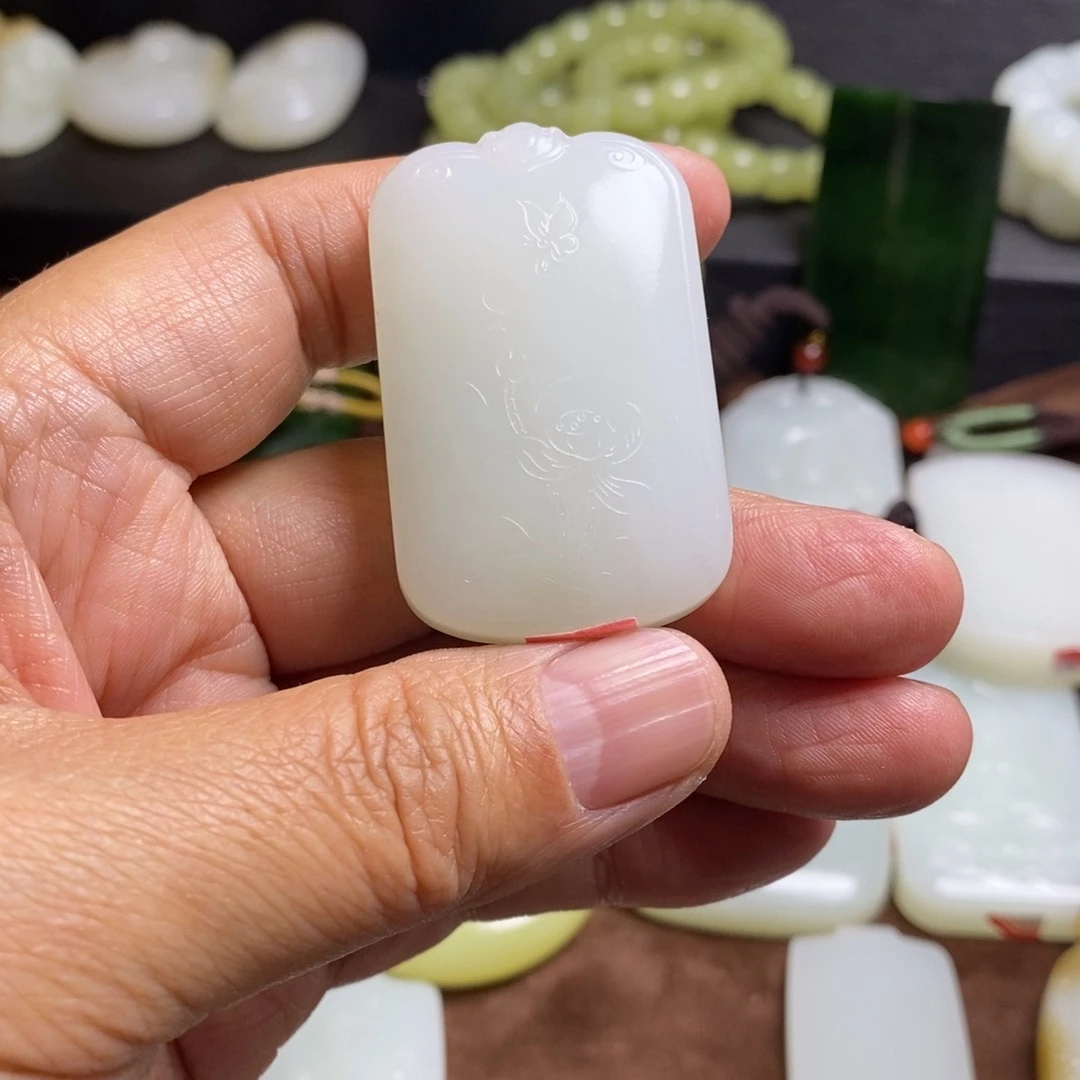 平***3和田玉未镶嵌吊坠(不含链)