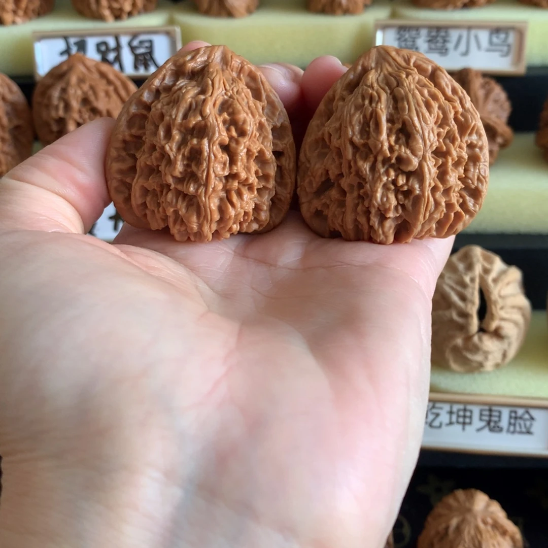 吊坠文玩核桃文玩核桃南疆石42色差