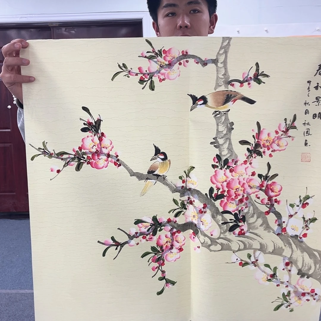 国画宣纸国画纯手绘字画