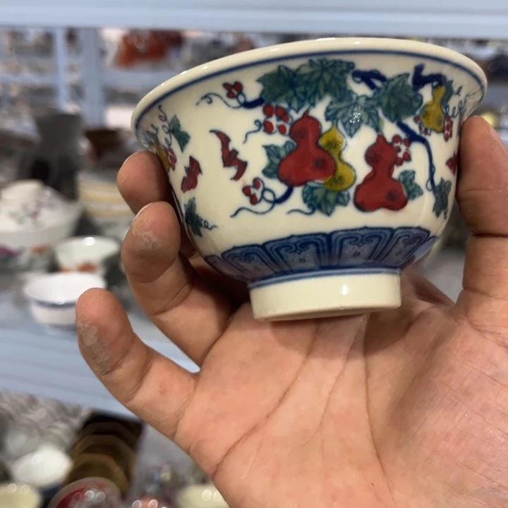 摆件摆件手绘瓷器全部处理