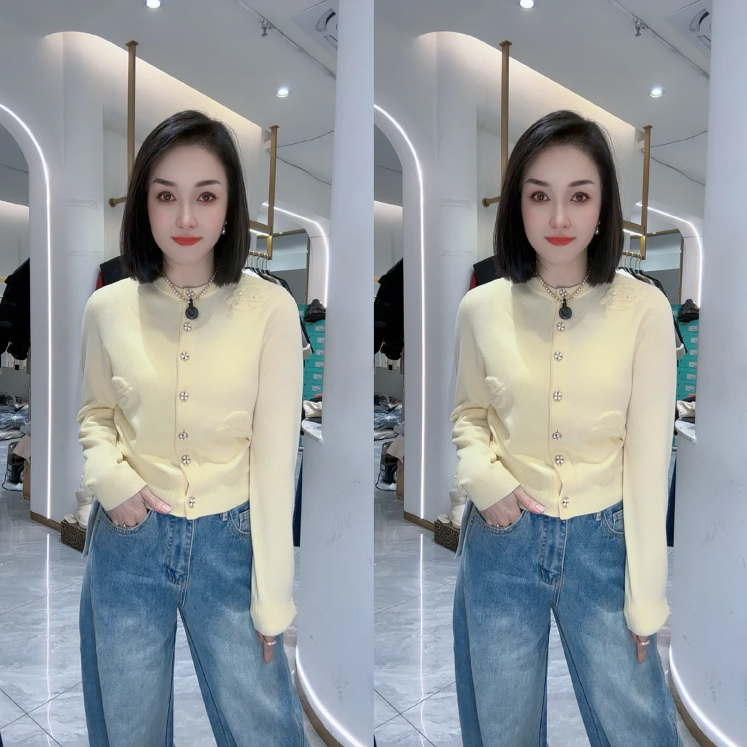 【少琴家】2024新款时尚小香风气质百搭小衫Q24AW096