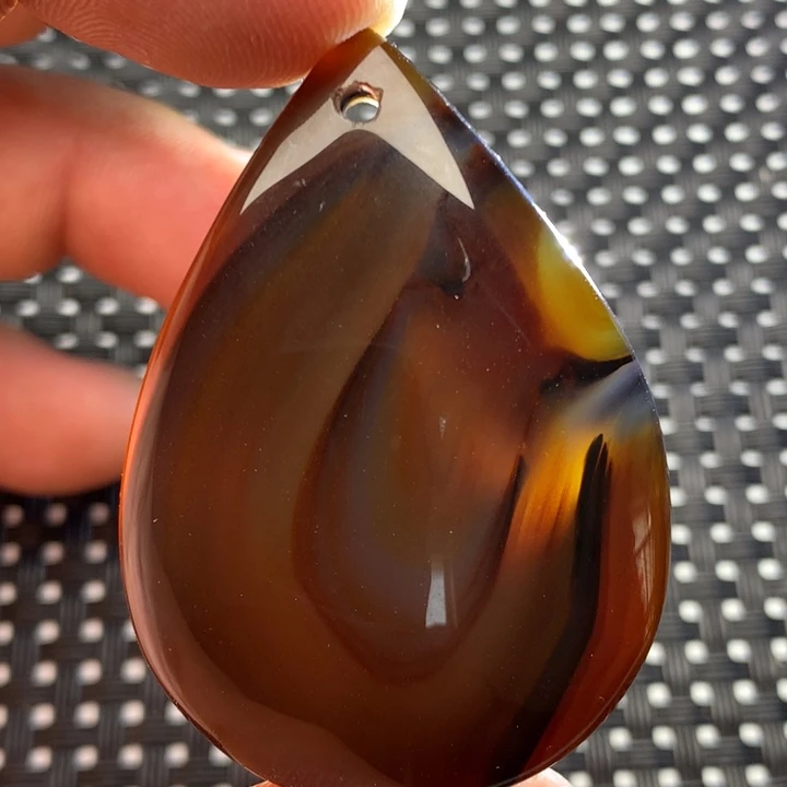 玛瑙/玉髓颈饰未镶嵌铁*