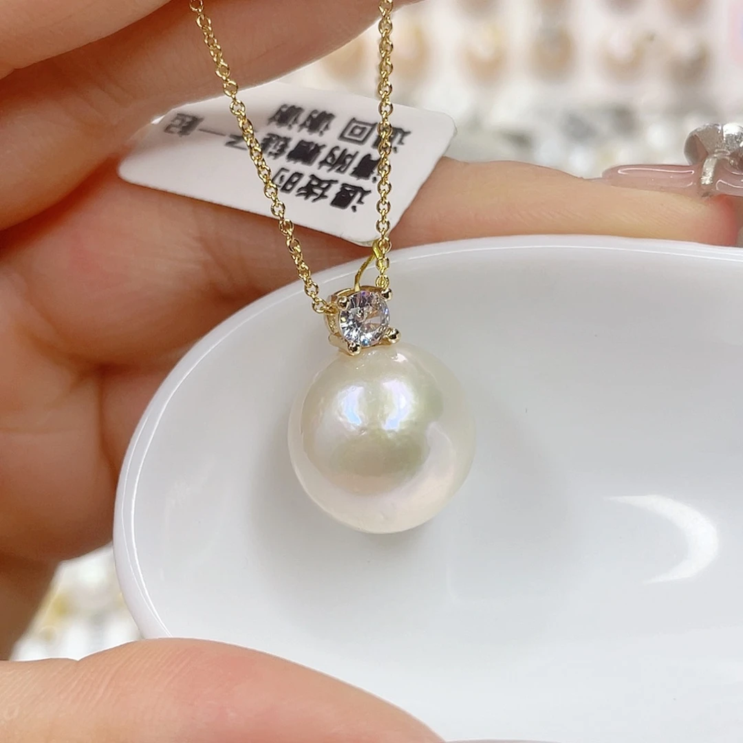 淡水珍珠合金吊坠(赠链)