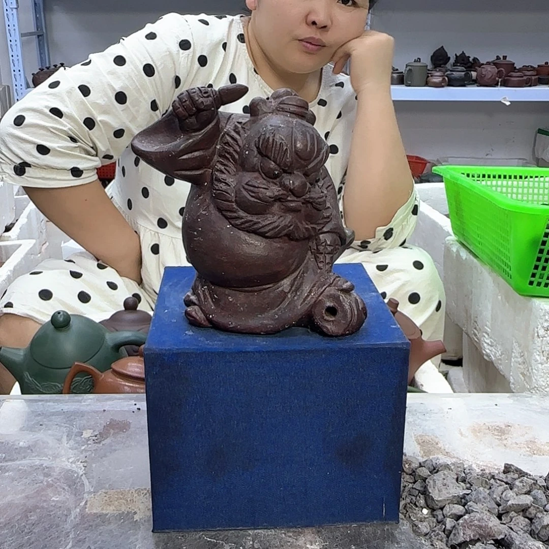 茶壶紫砂宜兴紫砂壶瑕疵处理