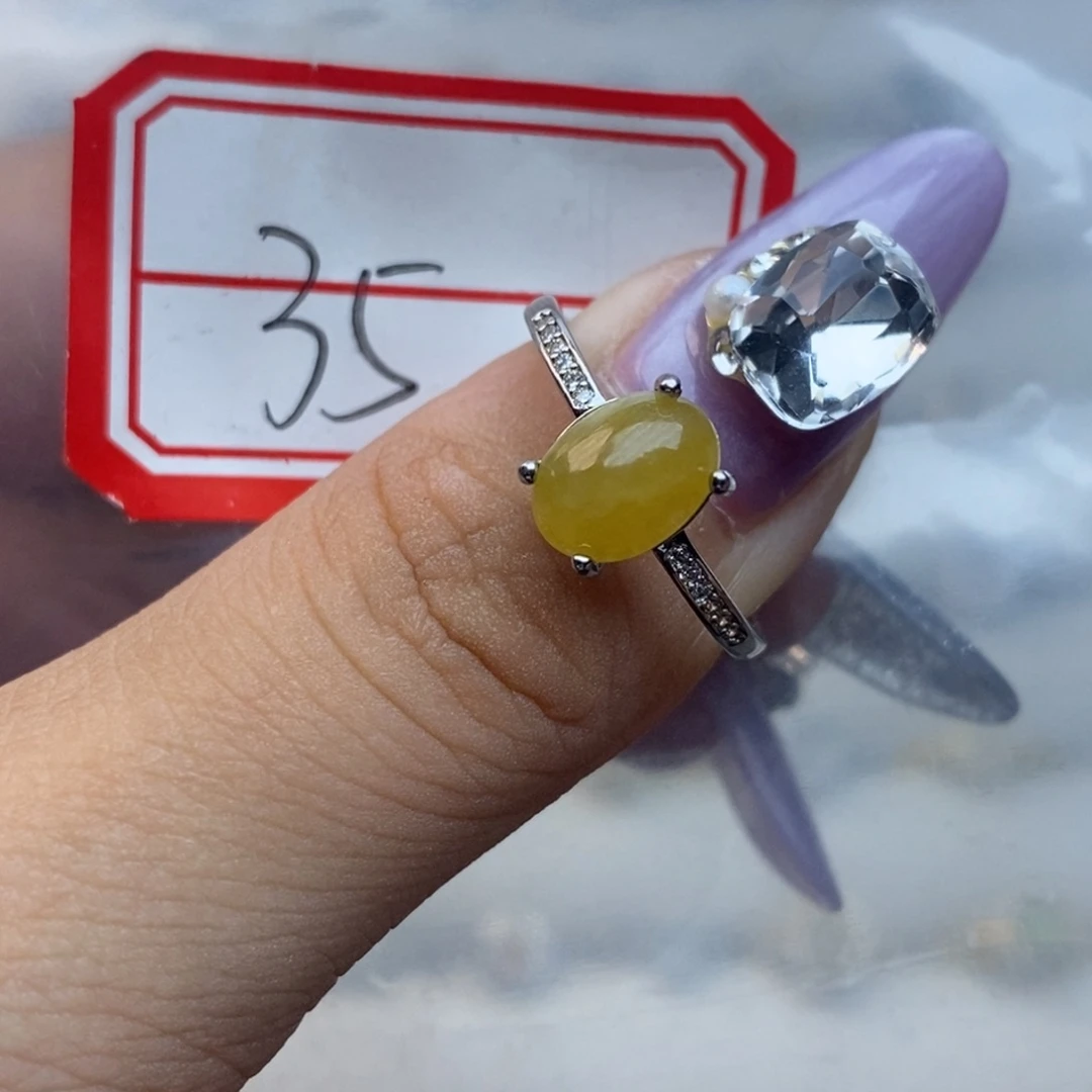 翡翠戒指合金翡翠首饰