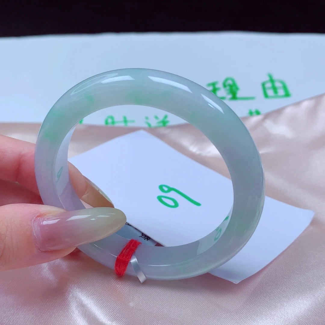 未镶嵌手镯翡翠天然缅甸翡翠A货手镯 09号