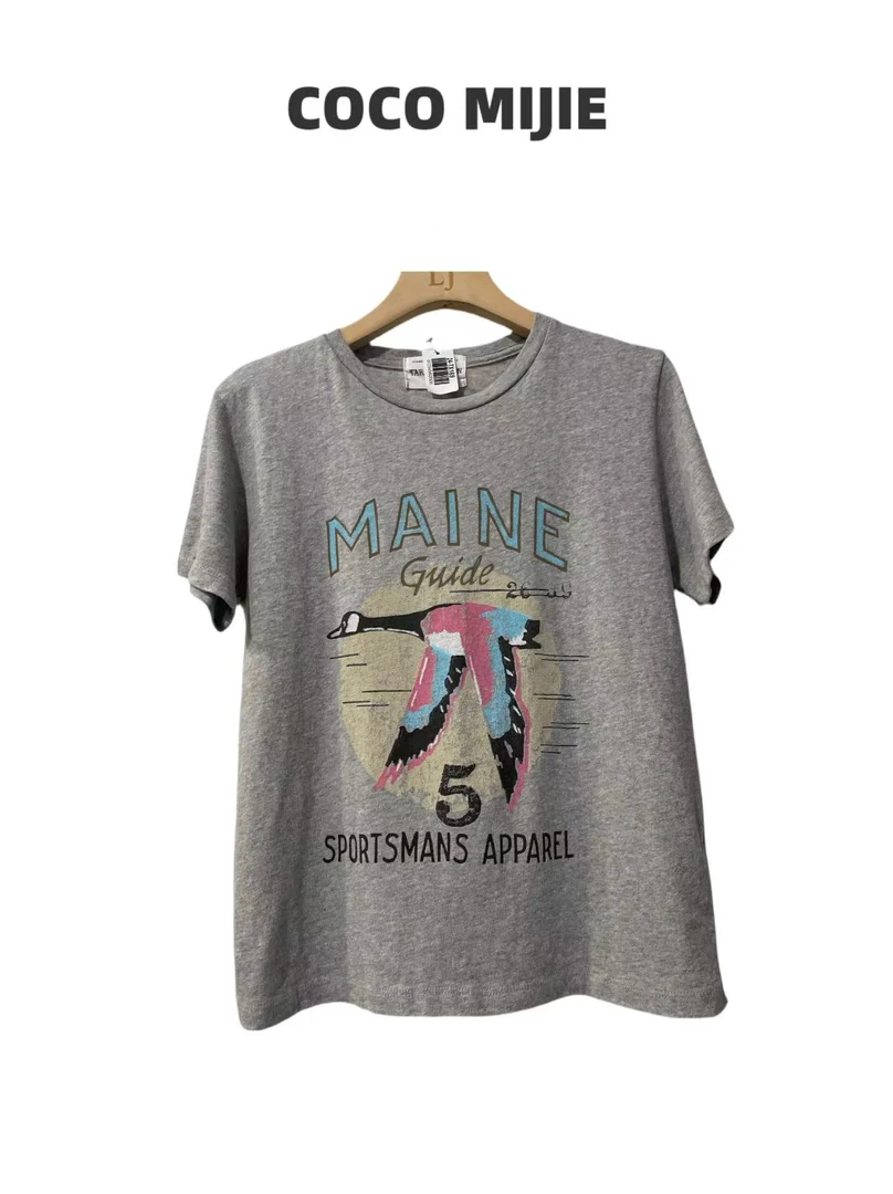 韩国舒服柔软大雁T恤TX-0169（价格已开）