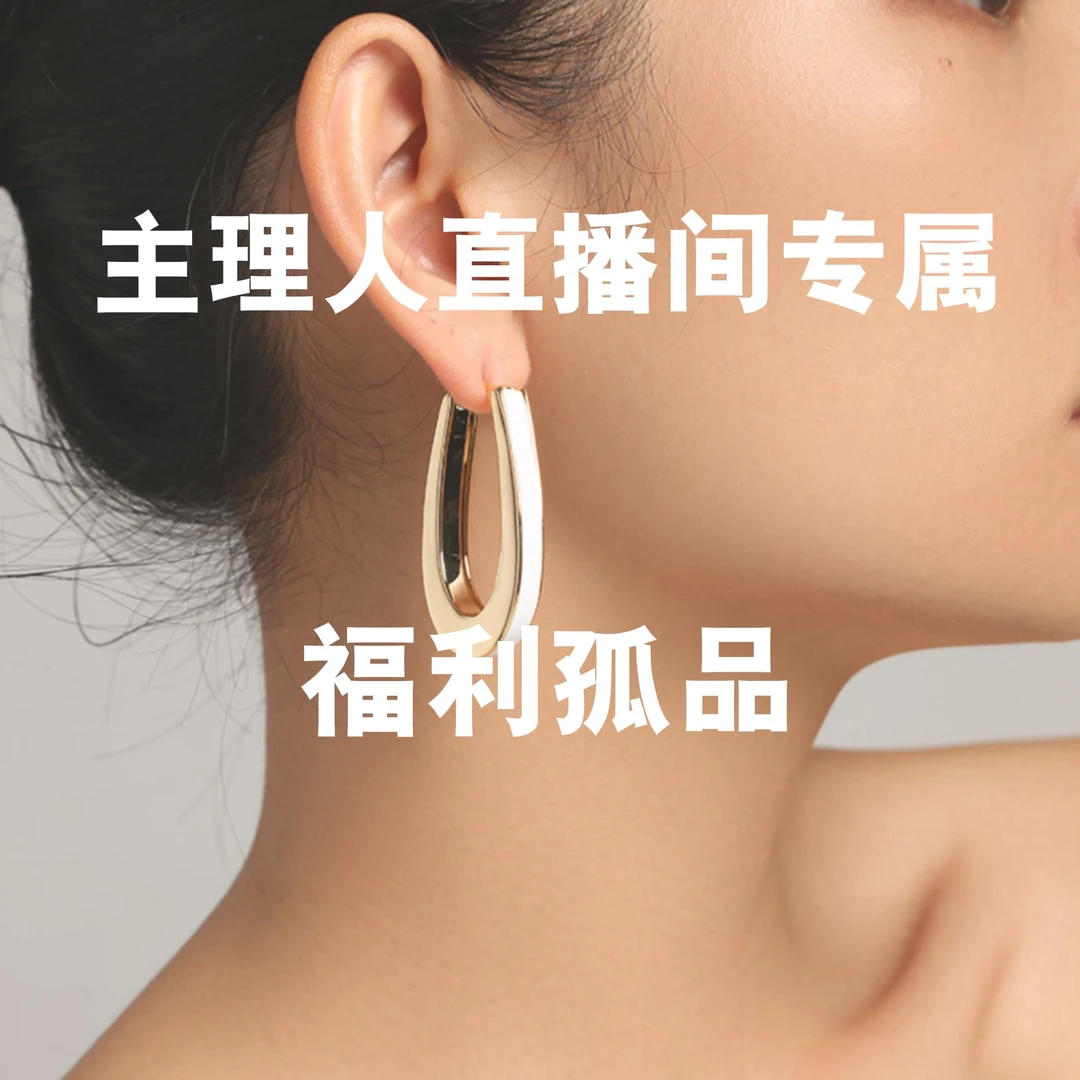 铜合金耳饰 主理人直播间专属超低折扣福利孤品耳饰戒指项链