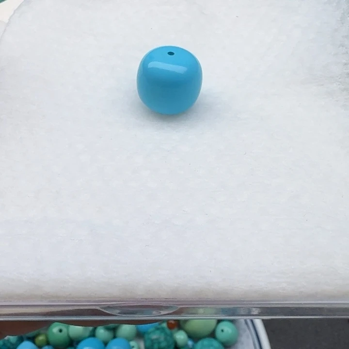 卡：16✖️15蓝老型珠 单珠 配饰 配饰