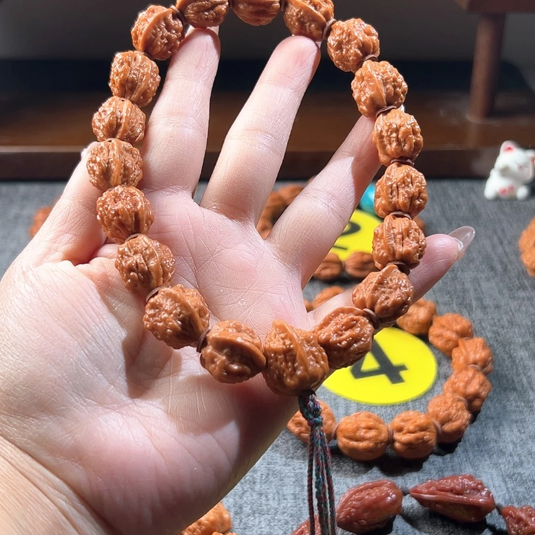 喜***康文玩核桃手串小金蟾