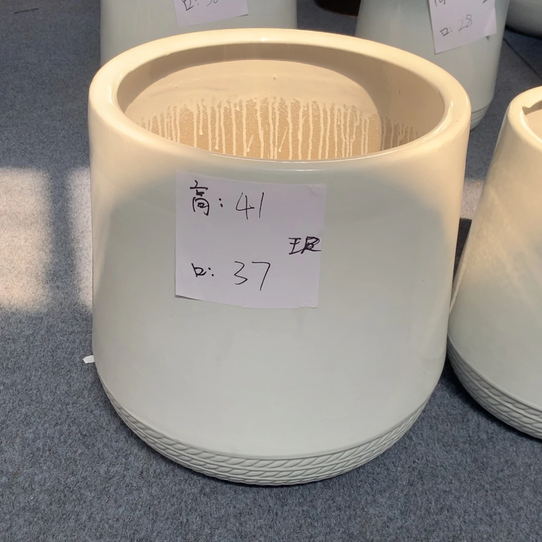高温陶瓷花盆微瑕