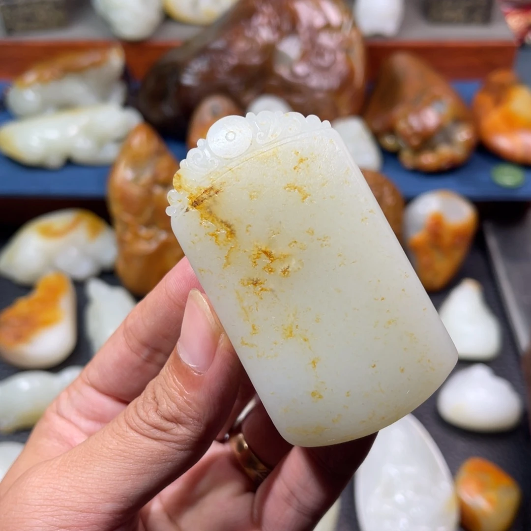 吊坠(不含链)未镶嵌和田玉