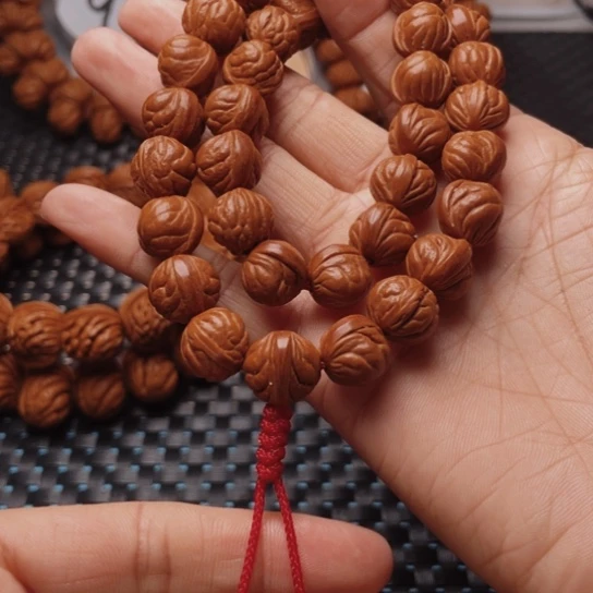 桃核手串龙纹桃核