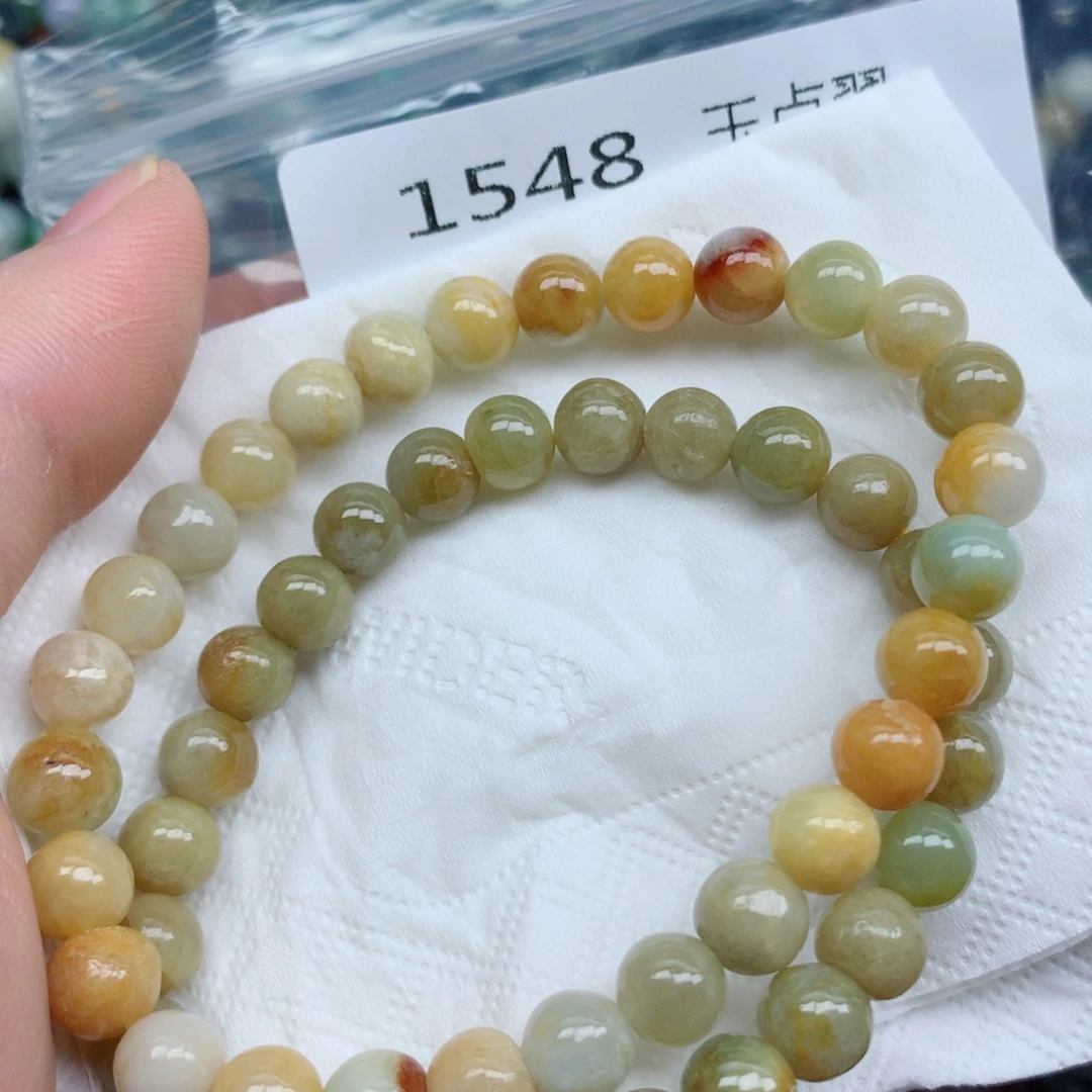 翡翠未镶嵌项链翡翠珠