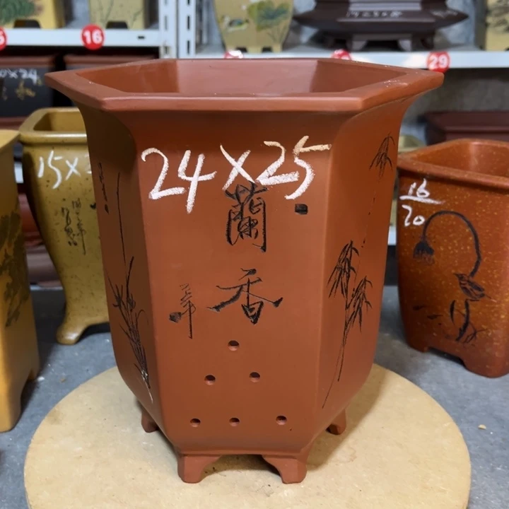 花盆紫砂宜兴紫砂