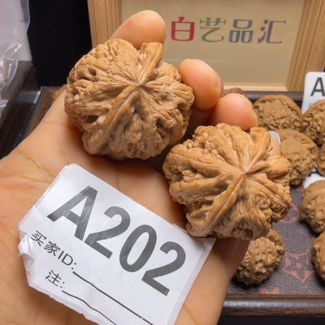 文玩核桃把件42尺大粗筋A202