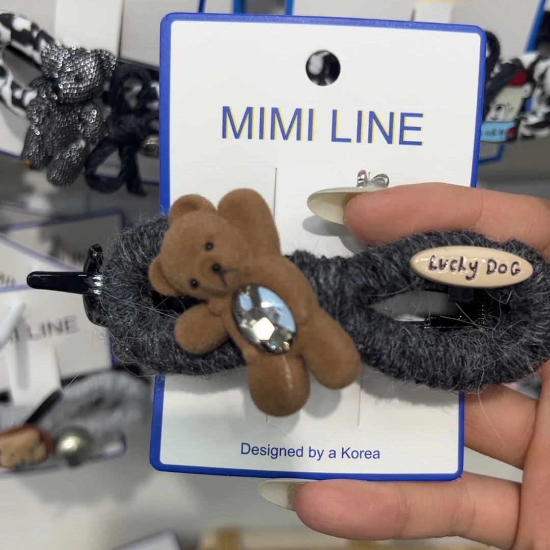 皮质铁合金扭扭夹