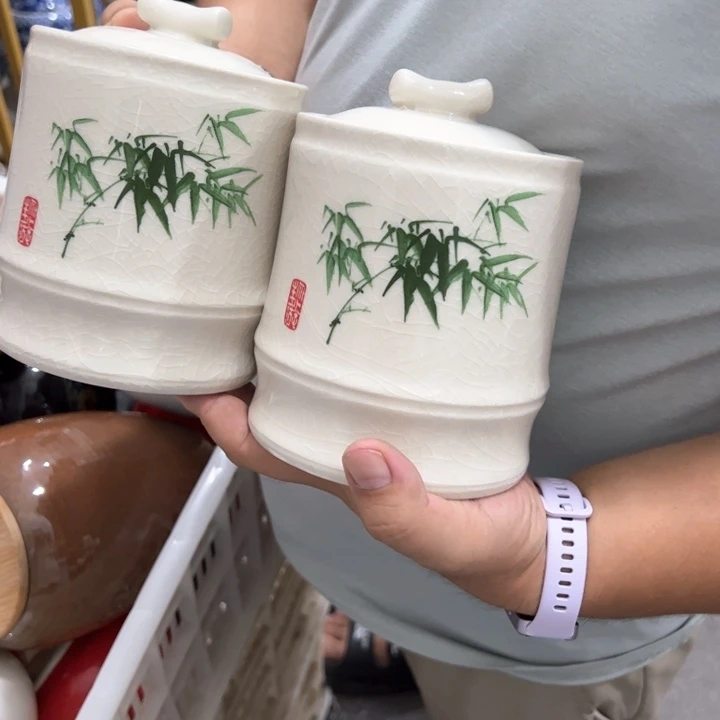 瑕疵福利品陶瓷茶叶罐