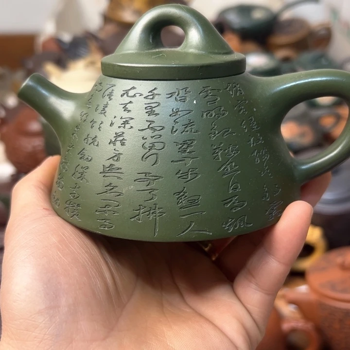 紫砂茶壶紫砂壶底部划痕