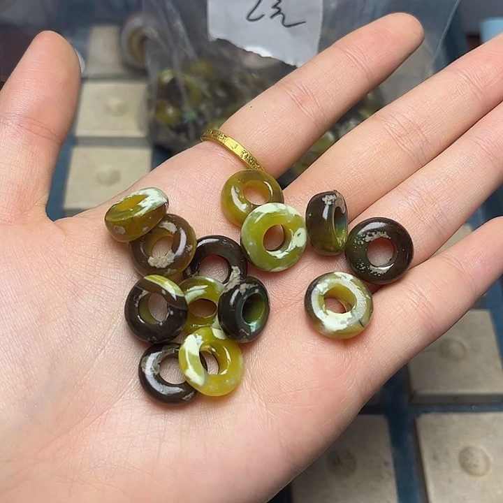 琉璃颈饰2773 玛.瑙 一颗可选