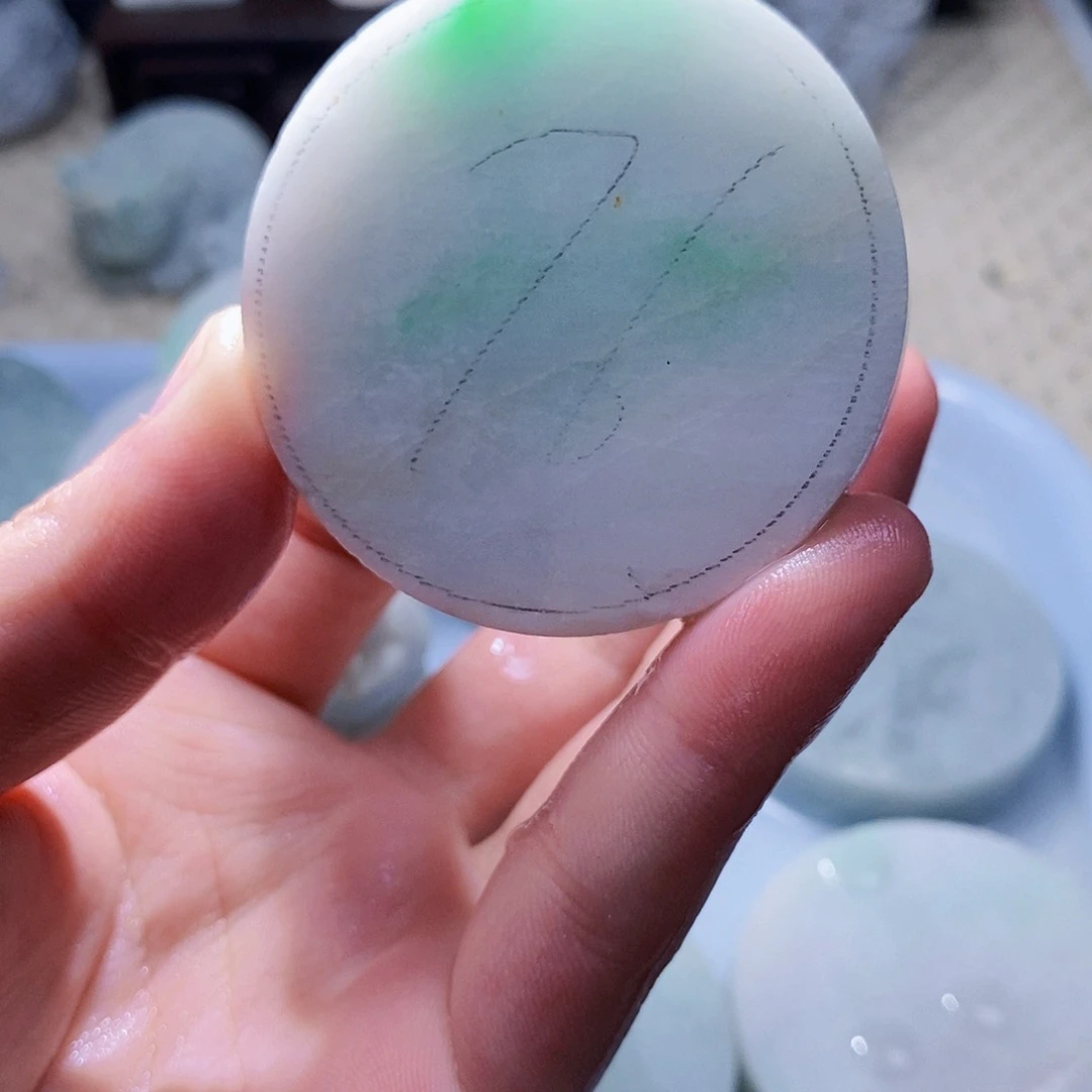 颈饰未镶嵌翡翠58889