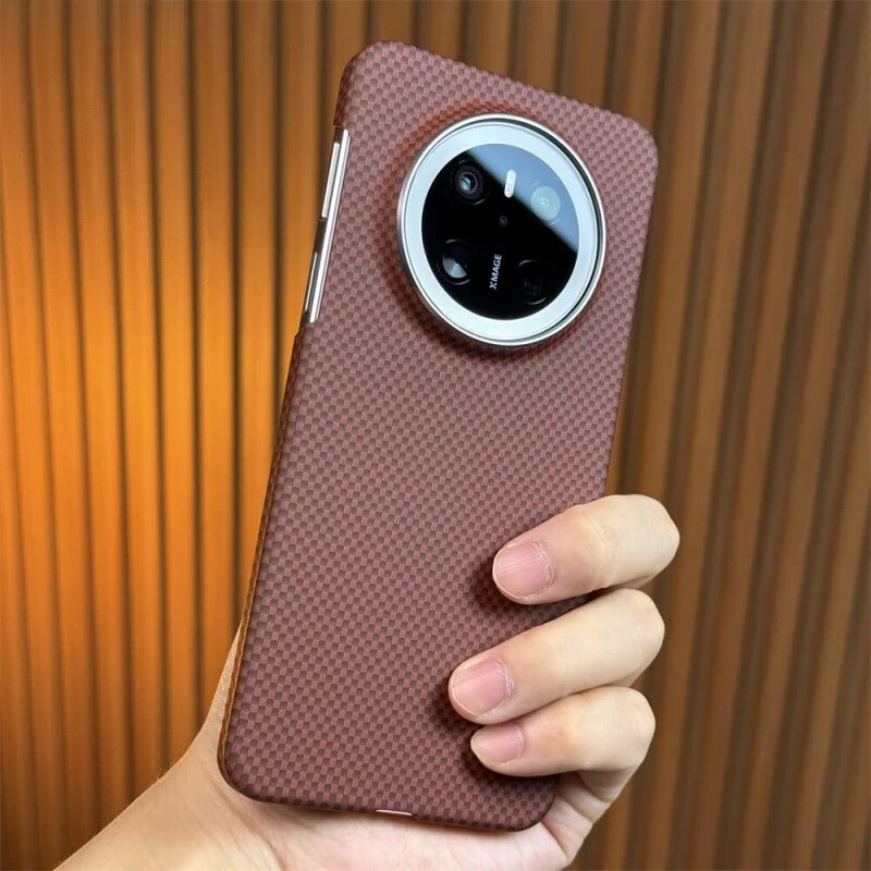 适用华为mate70Pro+手机壳凯夫拉纹理火星纹mate70pro编织纹金属