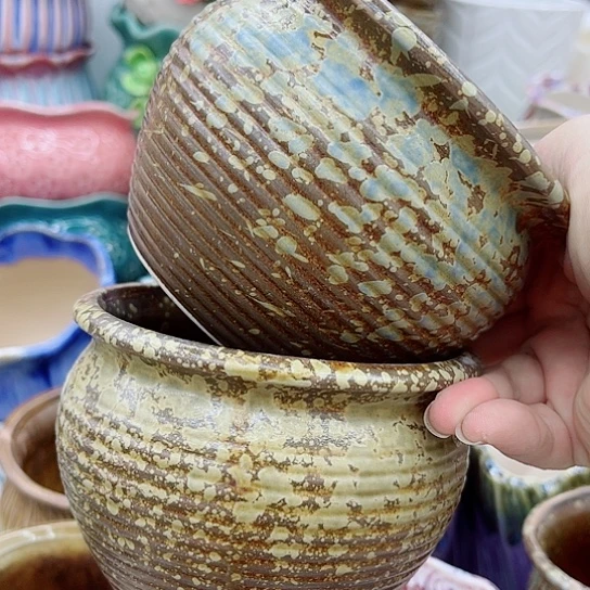 多肉绿植陶瓷花盆