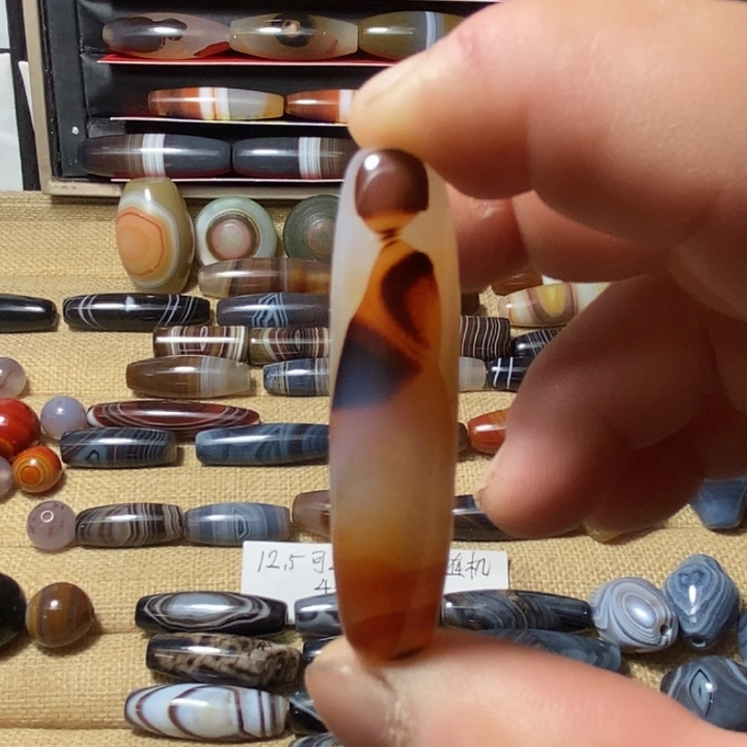 玛瑙/玉髓合金颈饰