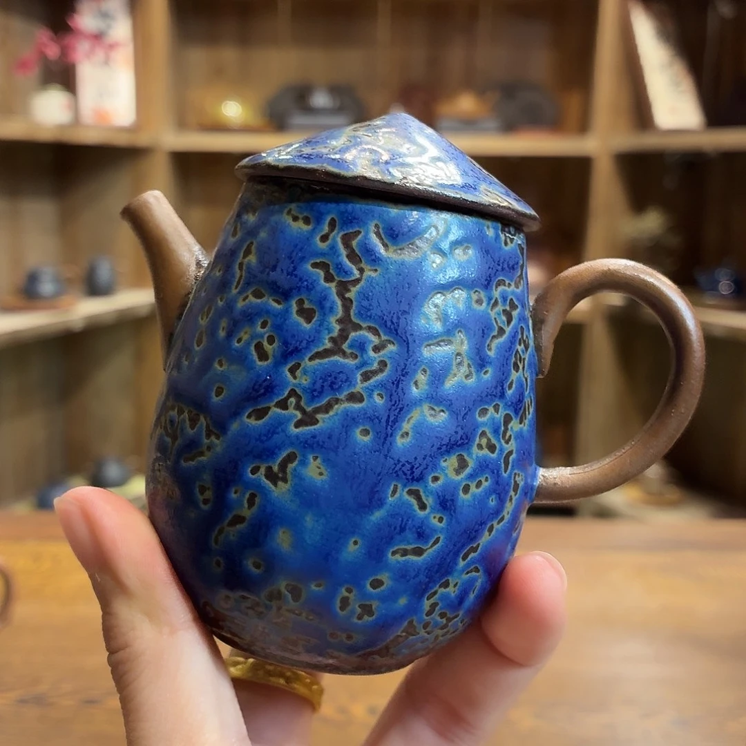 柴烧老岩泥茶器皿