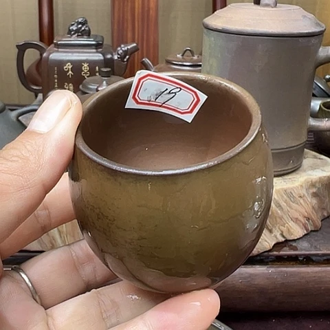 戬谷龙窑柴烧茶杯19