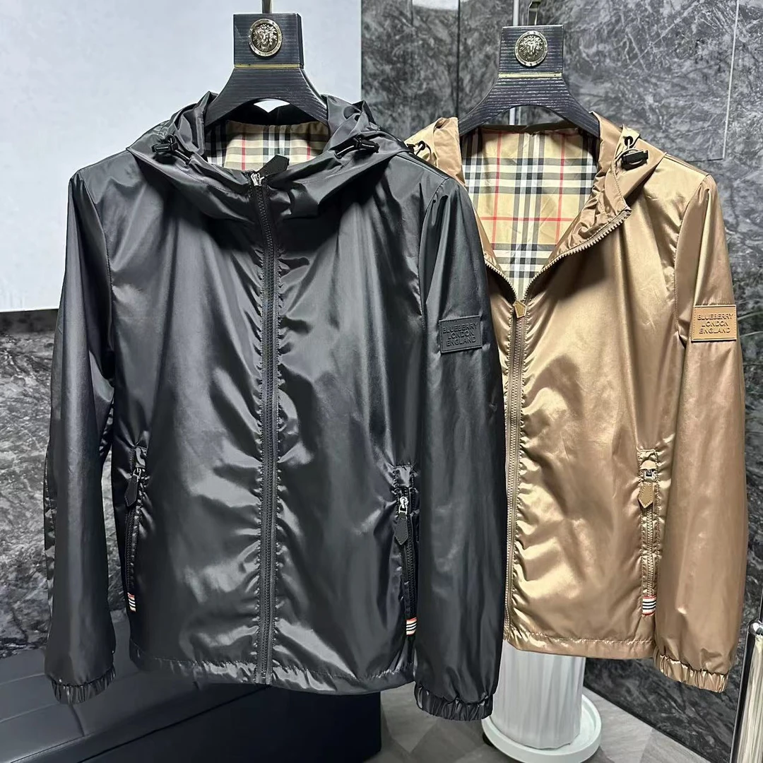 设计师高订轻奢连帽时尚商务休闲百搭款夹克-S99