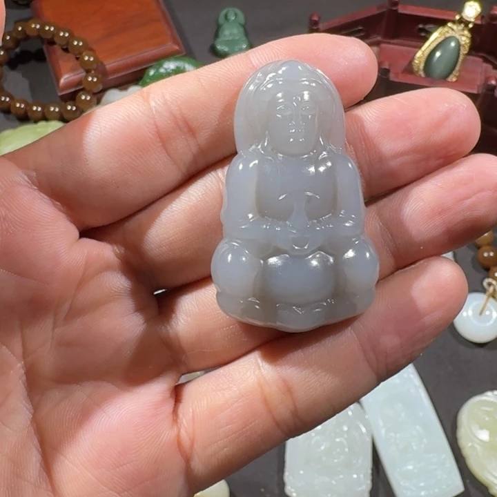 和田玉未镶嵌颈饰A****ꪝ