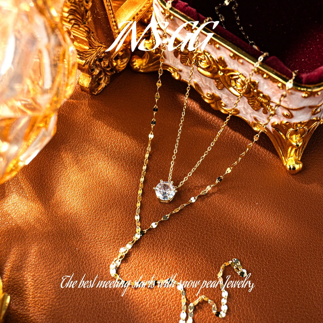 钛钢项链 【INS · GG】钢 ♠轻奢时尚 LX2836 项链·中长