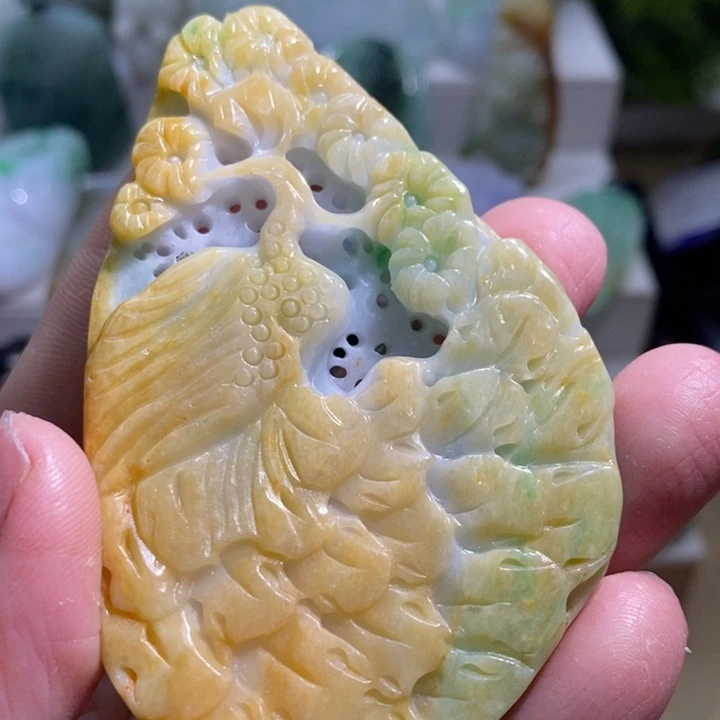 【闪购商品】颈饰未镶嵌翡翠凤凰