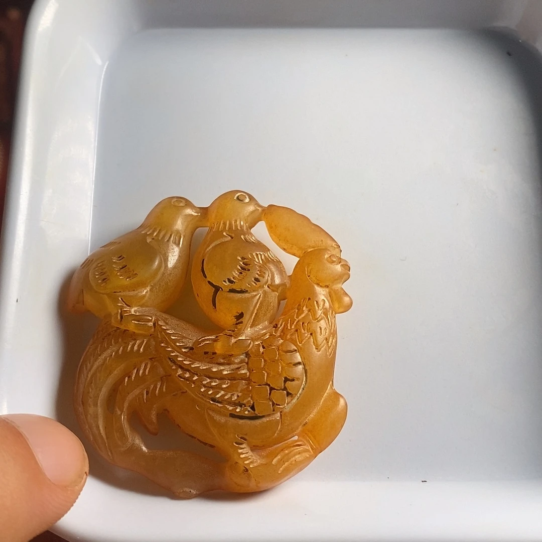 岫岩老玉（透闪石质玉）未镶嵌挂件
