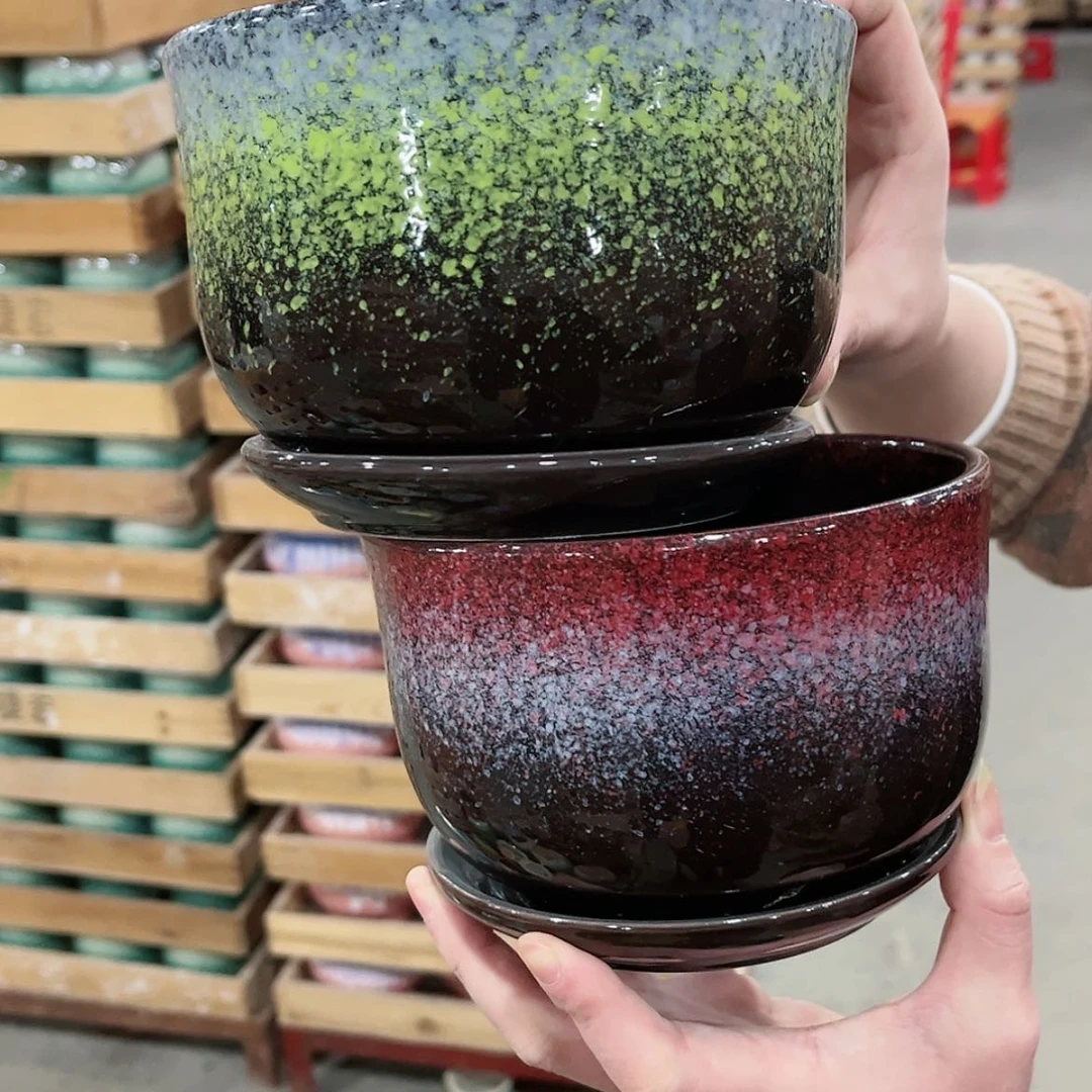 【闪购商品】陶瓷陶瓷多肉植物花盆