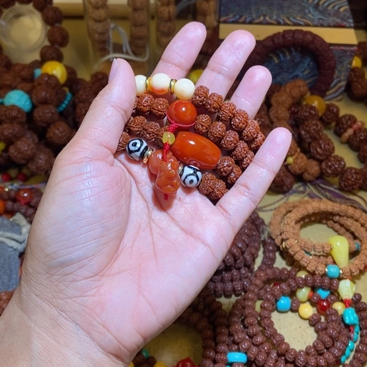 吊坠金刚菩提艾*浪85原籽108原创