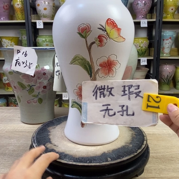 景德镇高温陶瓷花盆
