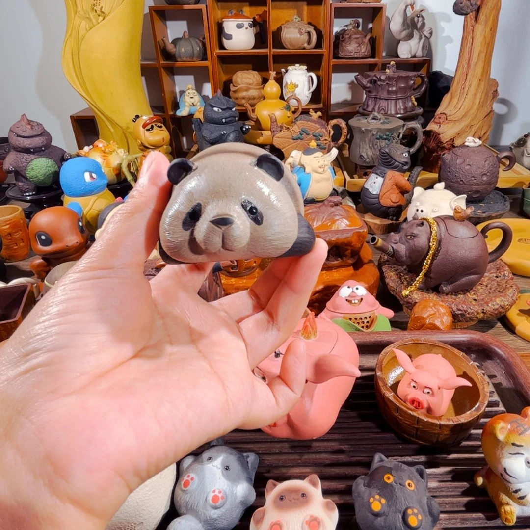 茶壶紫砂纯手工制作过程就是