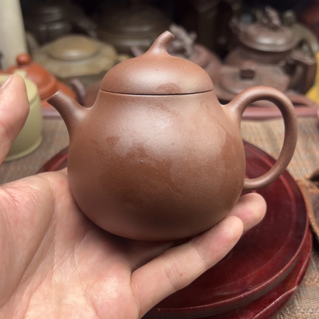 紫砂茶壶宜兴原矿紫砂壶200毫升容量