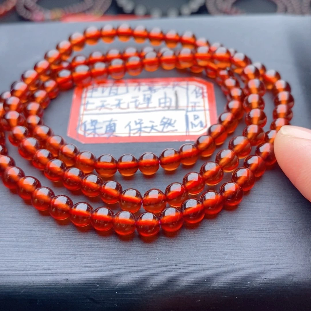 石榴石未镶嵌手链