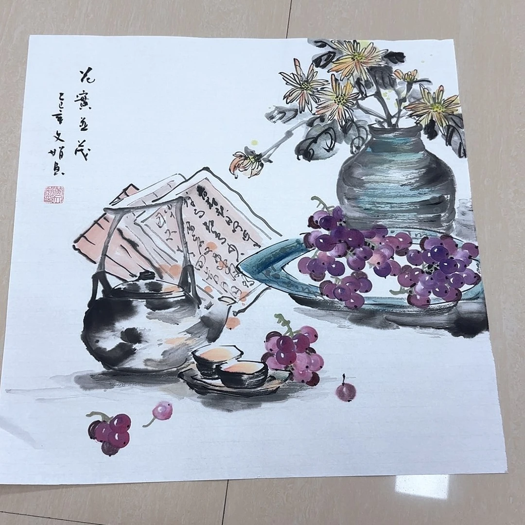 国画国画作品集一个